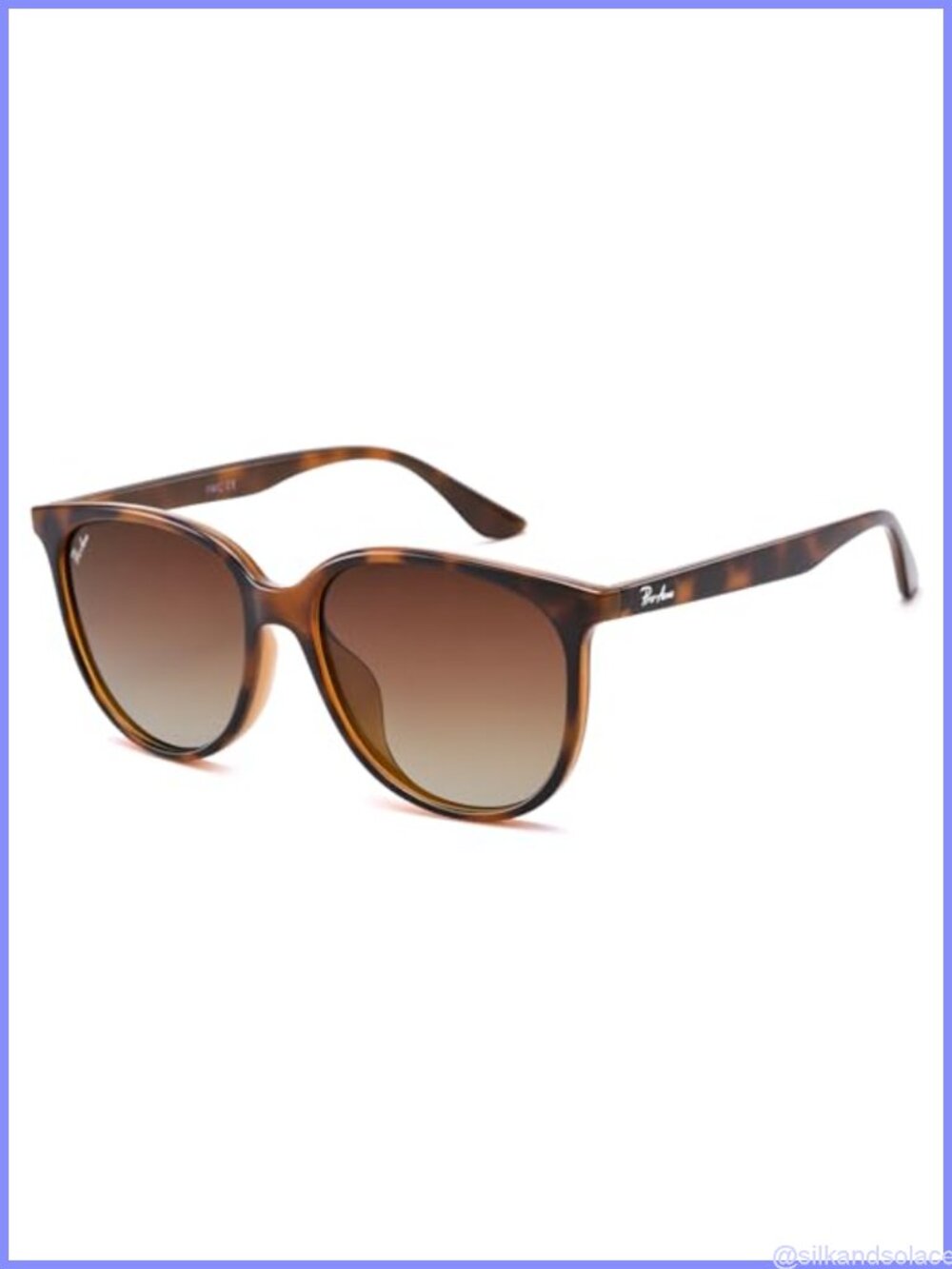 Retro Rounded Square Polarized Sunglasses UV400